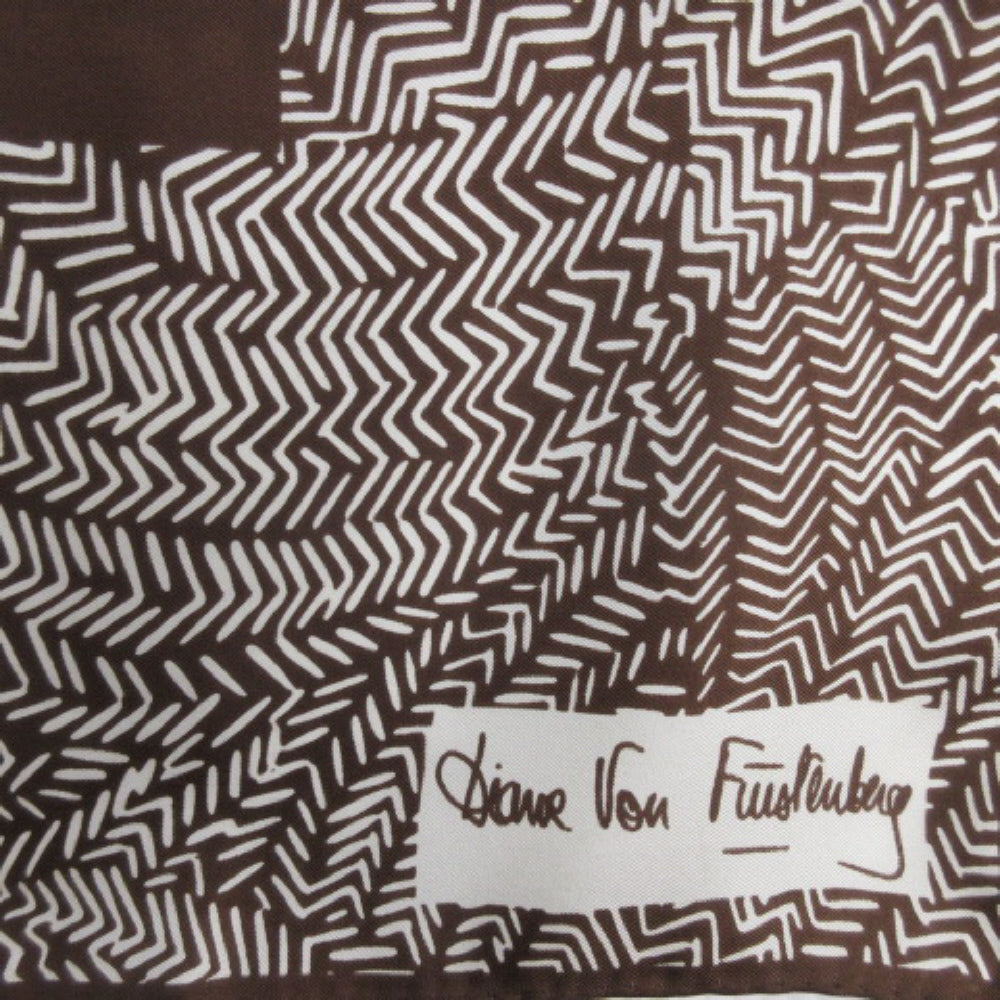 Diane von Furstenberg Designer Silk Scarf - Square - 1480