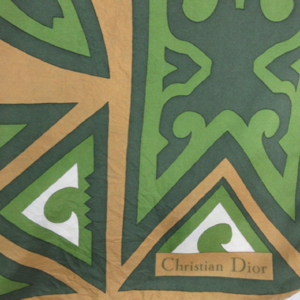 CHRISTIAN DIOR Silk Scarf - Abstract Art - 30" Square - 1488