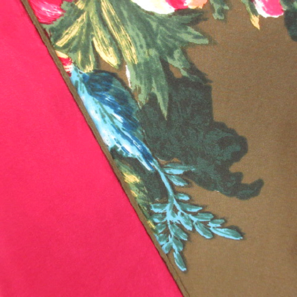Bill Blass Designer Silk Scarf - Square - 1489