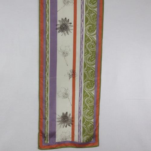 Anne Klein Designer Silk Scarf - Long - 1513
