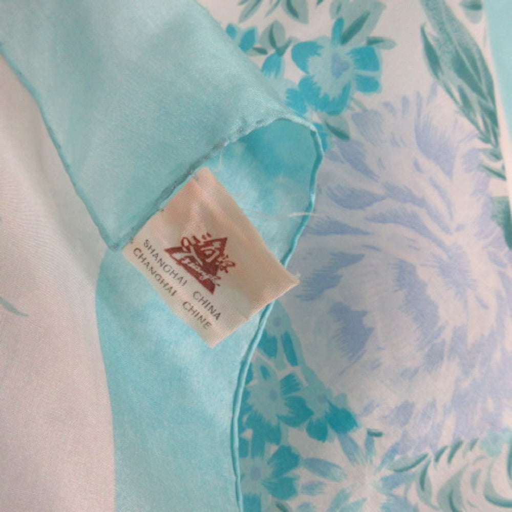 Triangle Vintage Designer Silk Scarf - Square - 1575