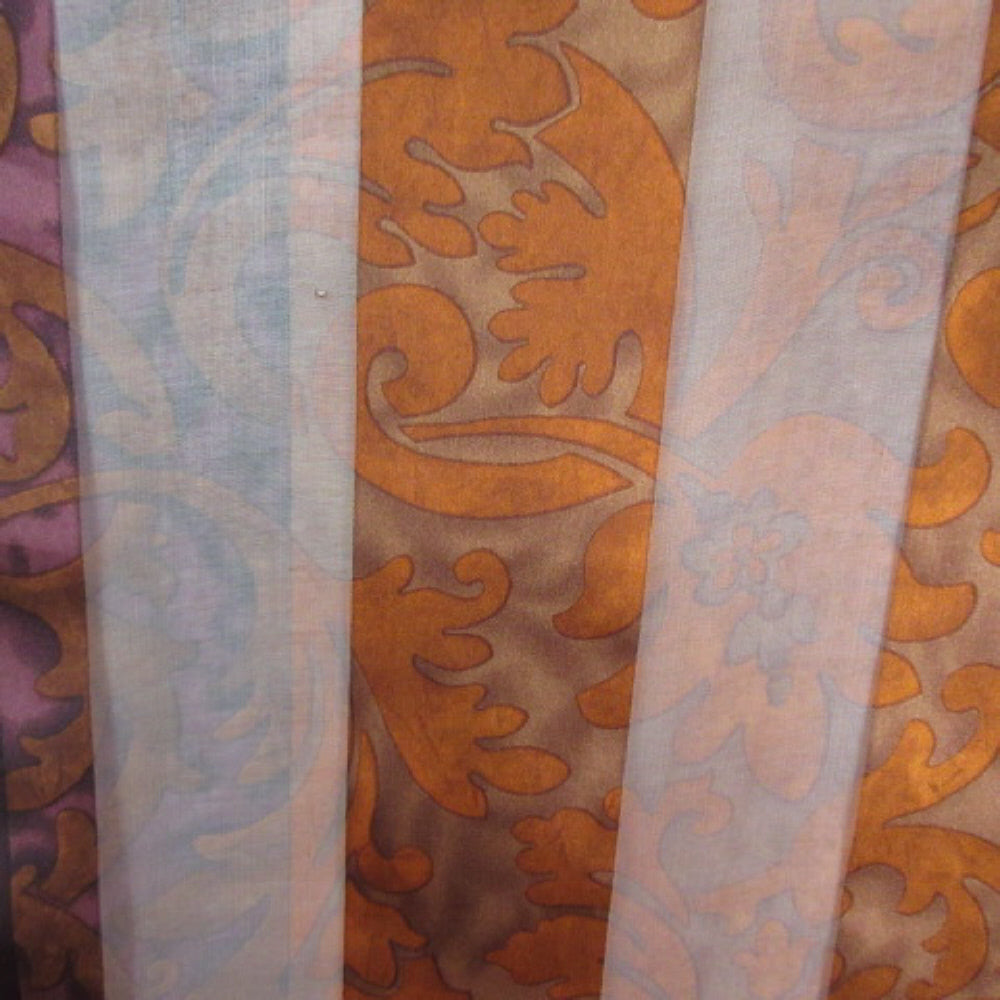 Jacqueline Ferrar Designer Silk Scarf - Long - 1642