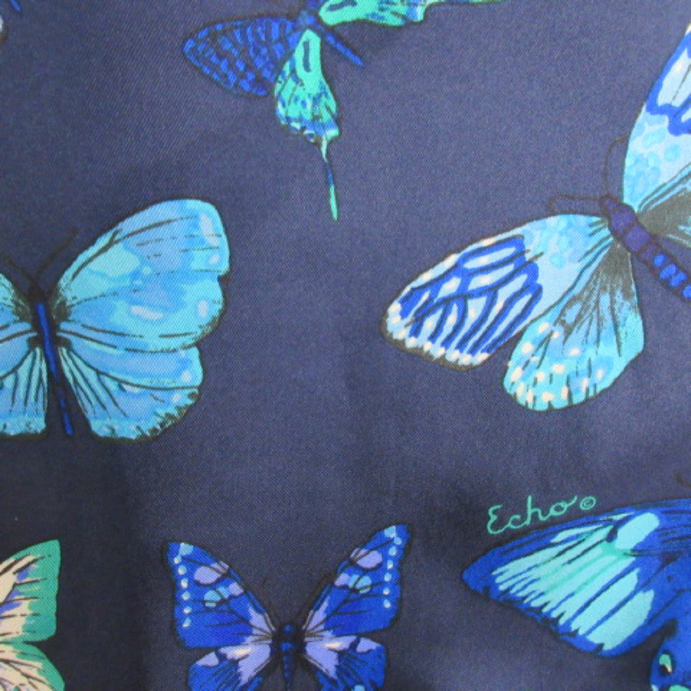 Echo Butterflies Silk Scarf - Long – 1705