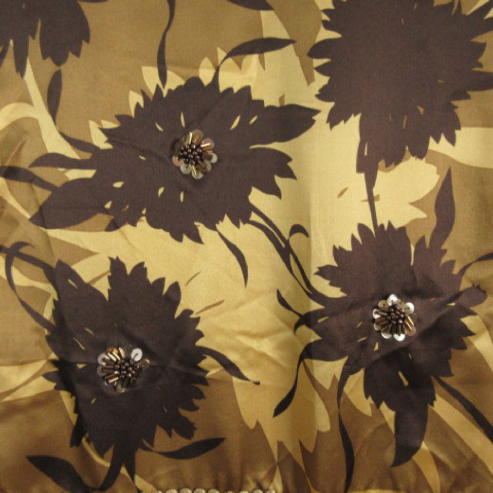 NWT Echo Designer Floral Silk Scarf - Long - 1706