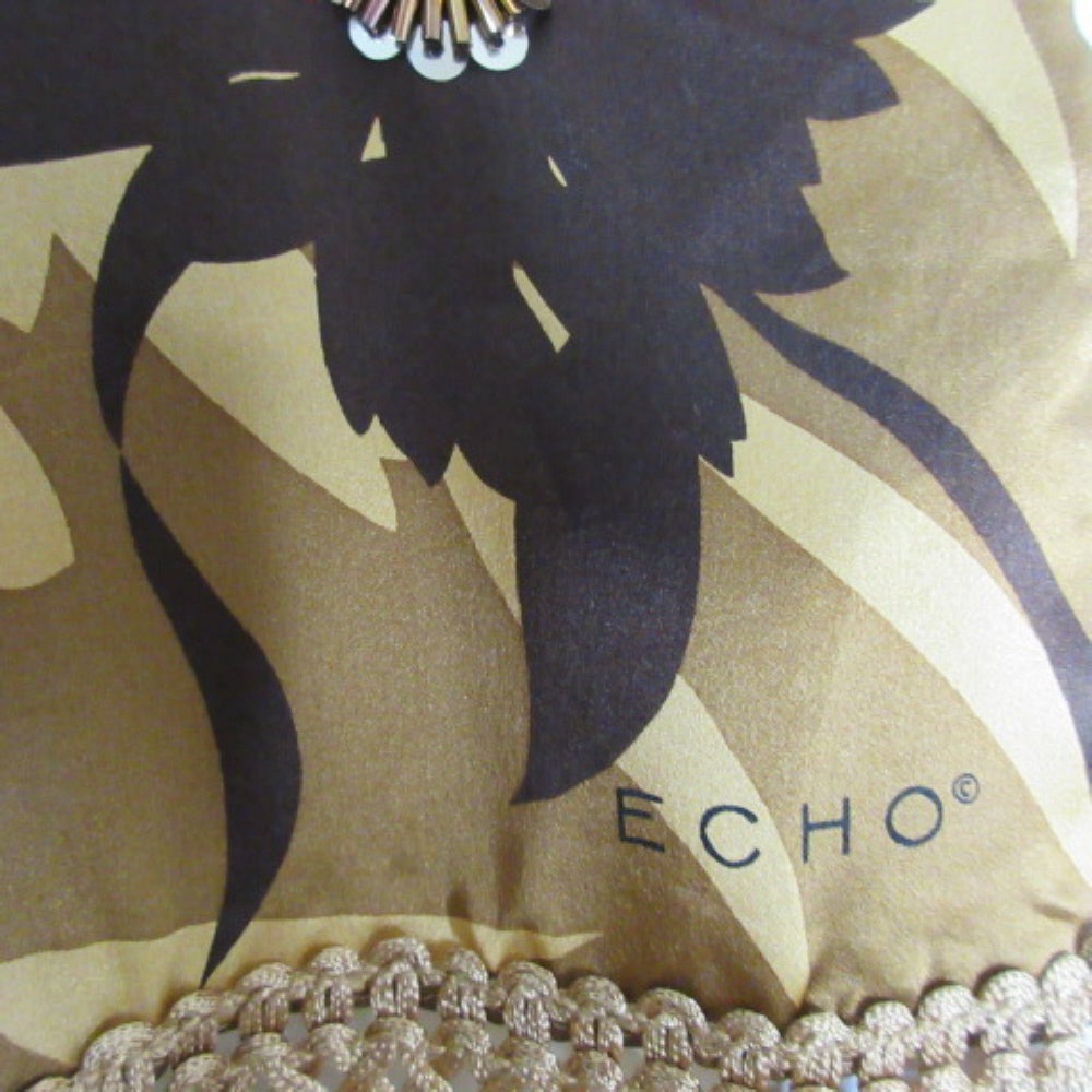 NWT Echo Designer Floral Silk Scarf - Long - 1706
