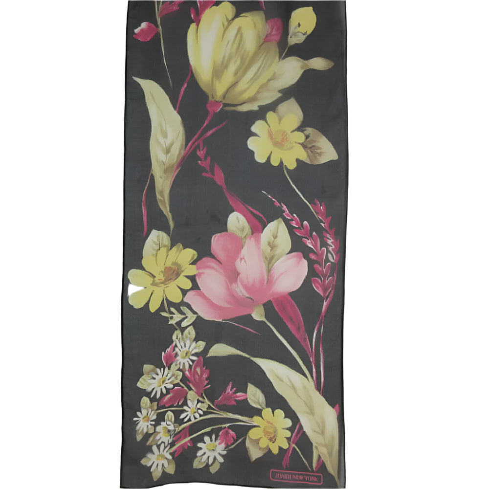 Jones New York Designer Silk Scarf - Long - 1716