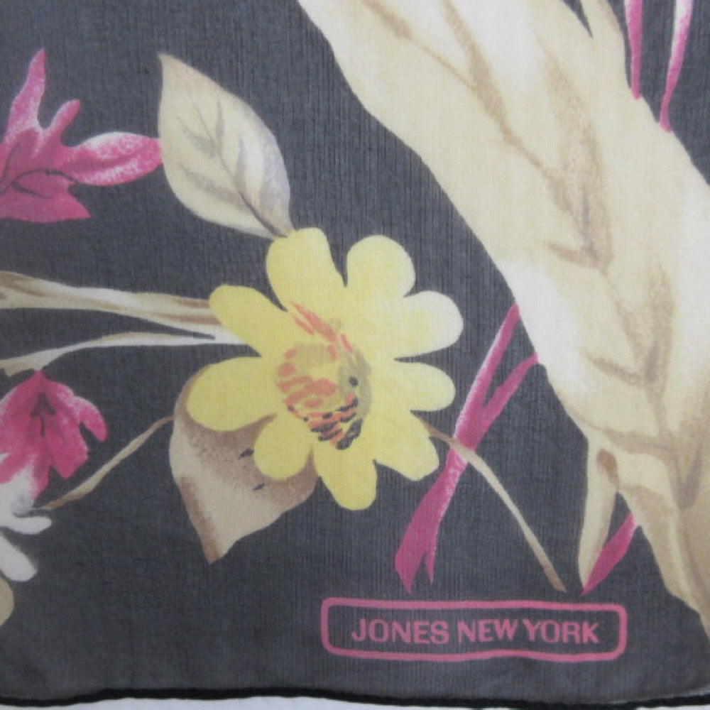 Jones New York Designer Silk Scarf - Long - 1716