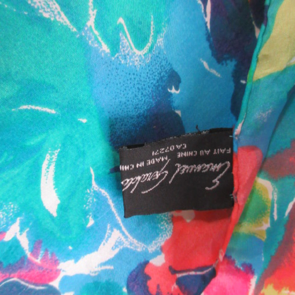 Emanuel Geraldi Designer Silk Scarf - Long - 1740