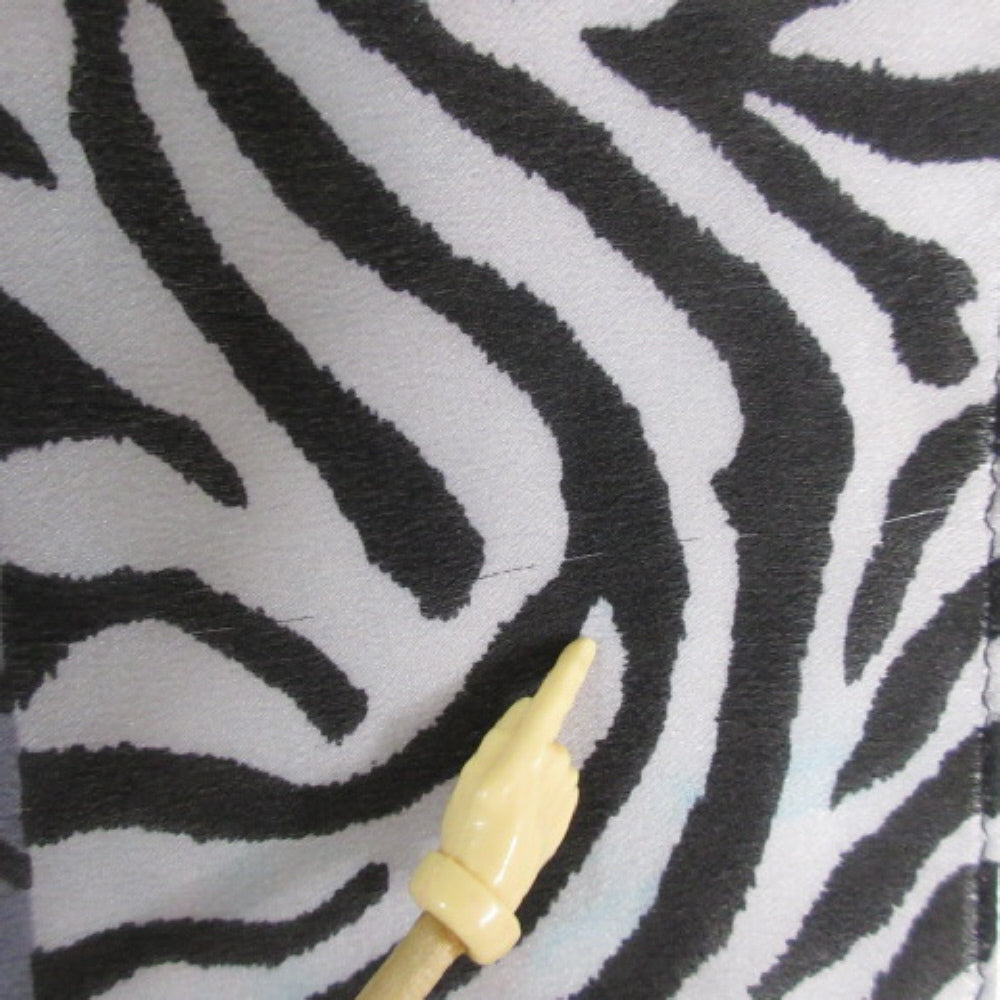 Tiger Print Silk Scarf - 21" Square