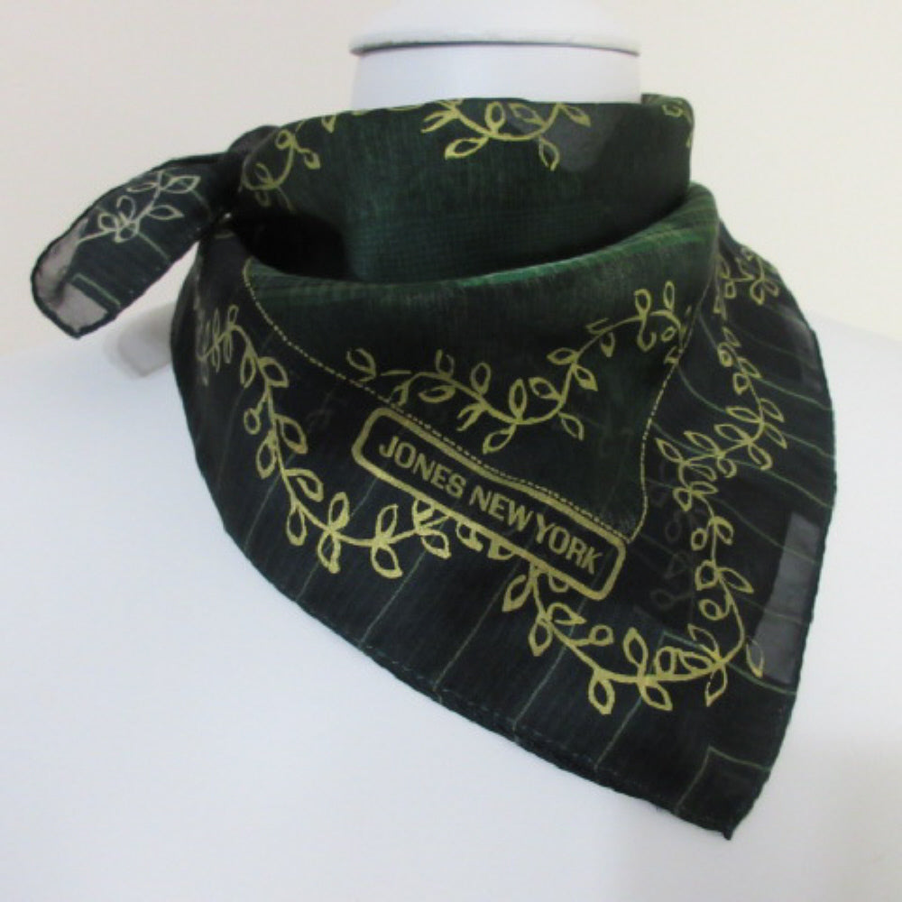 Jones New York Designer Silk Scarf - Square - 1805