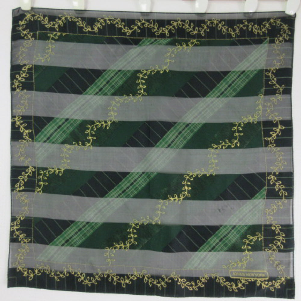 Jones New York Designer Silk Scarf - Square - 1805