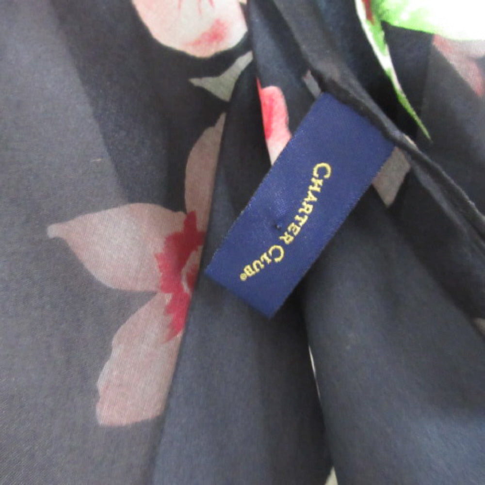 Charter Club Designer Silk Scarf - Long - 1808