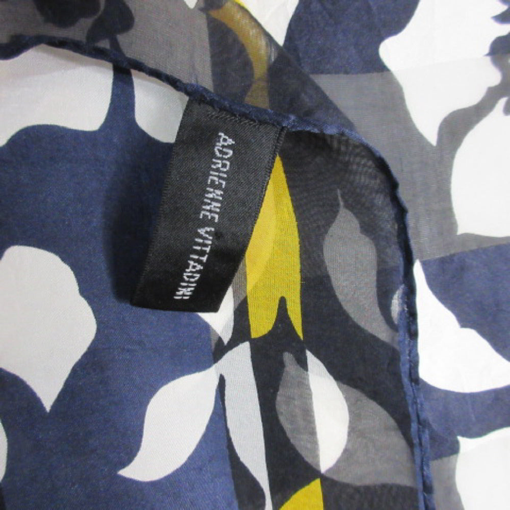 Adrienne Vittadini Silk Scarf - 20" Square - 1870