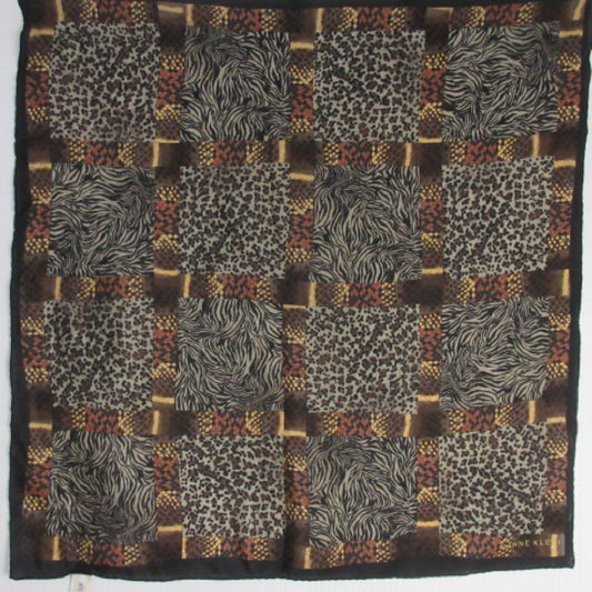 Anne Klein Designer Silk Scarf - 21" Square - 1891