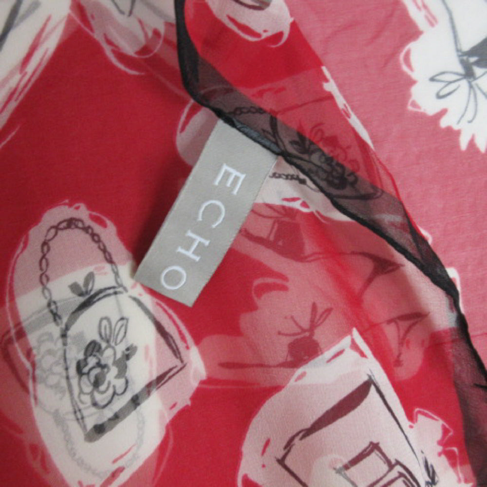 Echo Designer Silk Scarf - 22”  Square - 1892