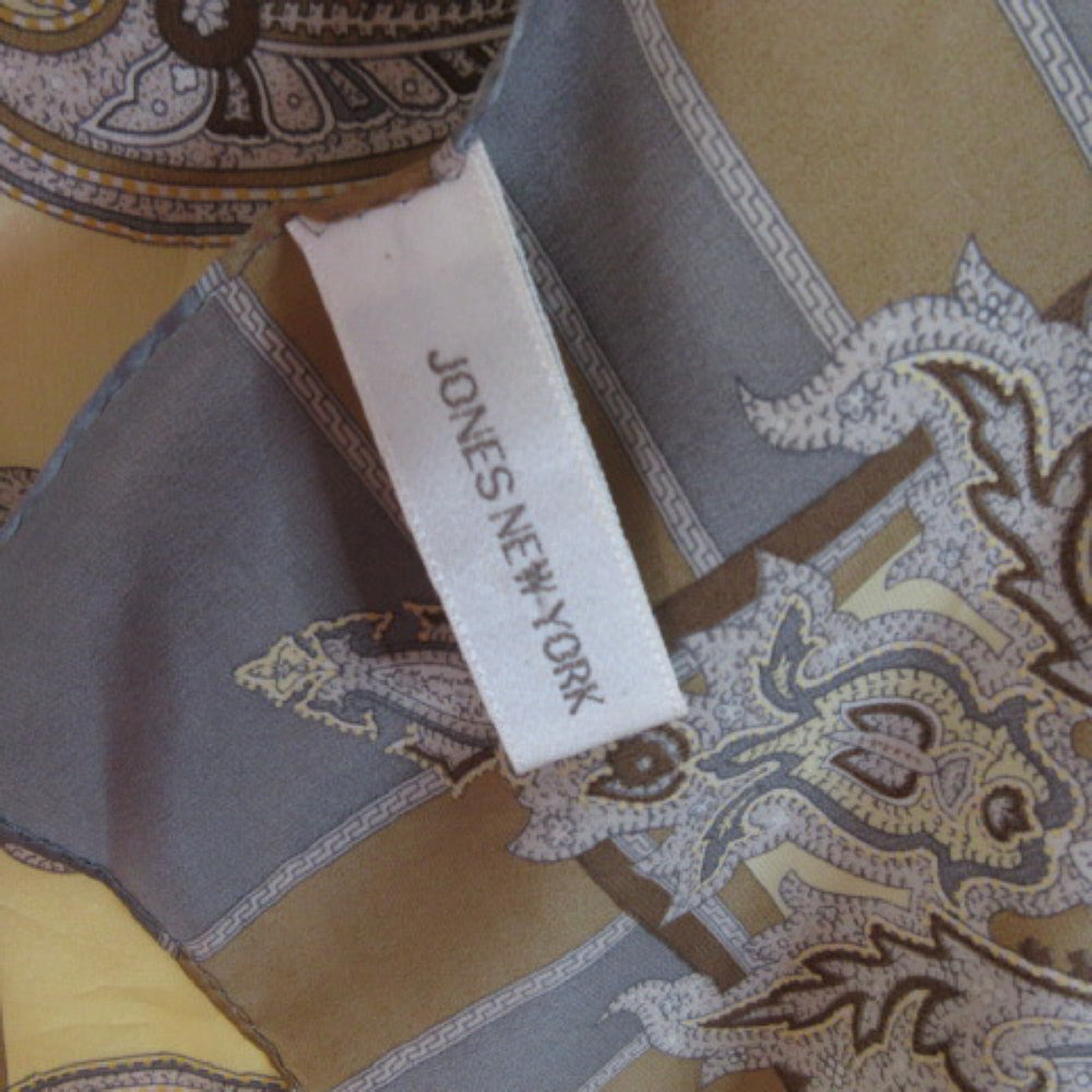Jones New York Designer Silk Scarf - Square - 1904