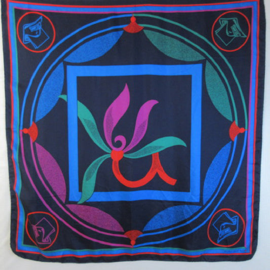 Holland Unibind Designer Silk Scarf - Square - 1905