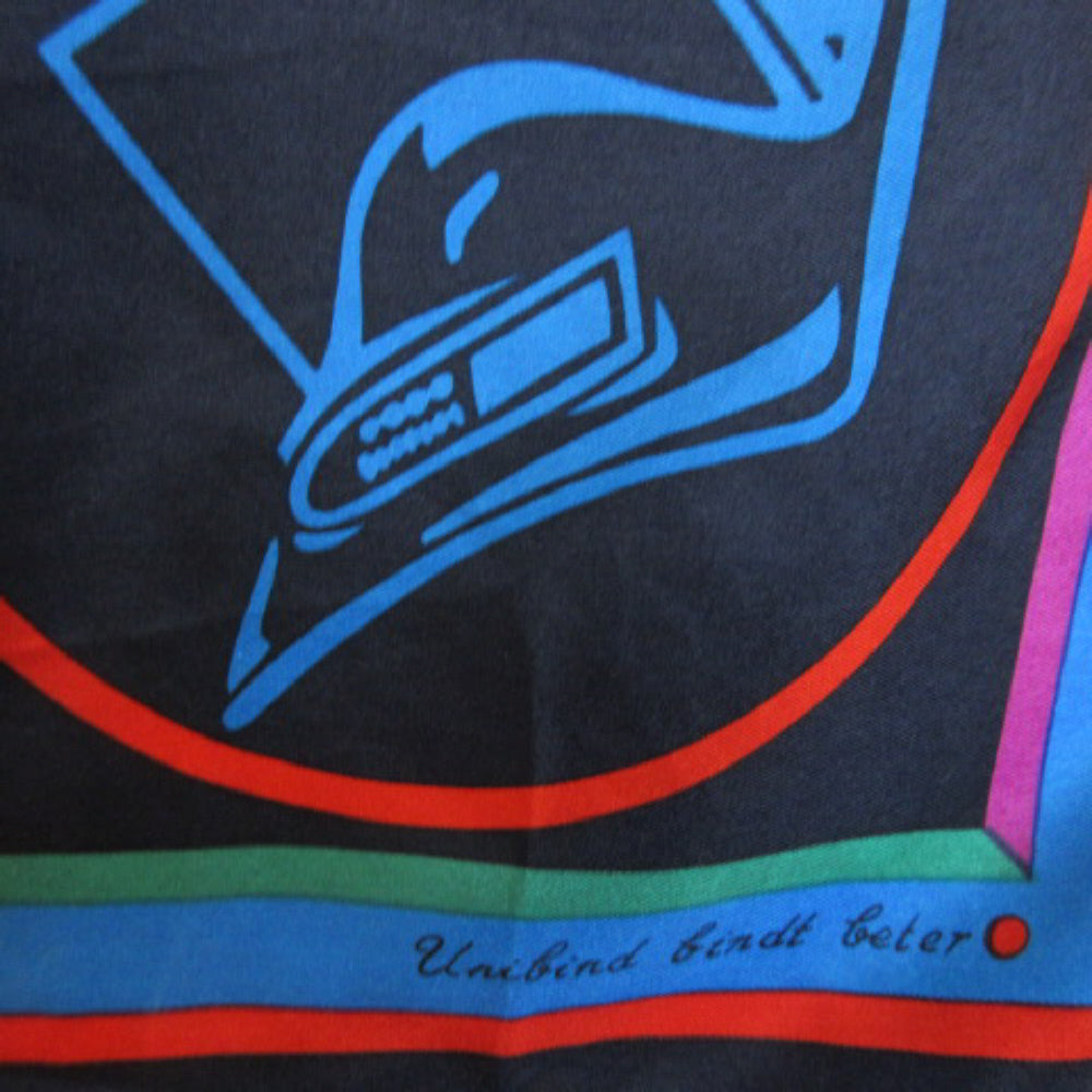 Holland Unibind Designer Silk Scarf - Square - 1905