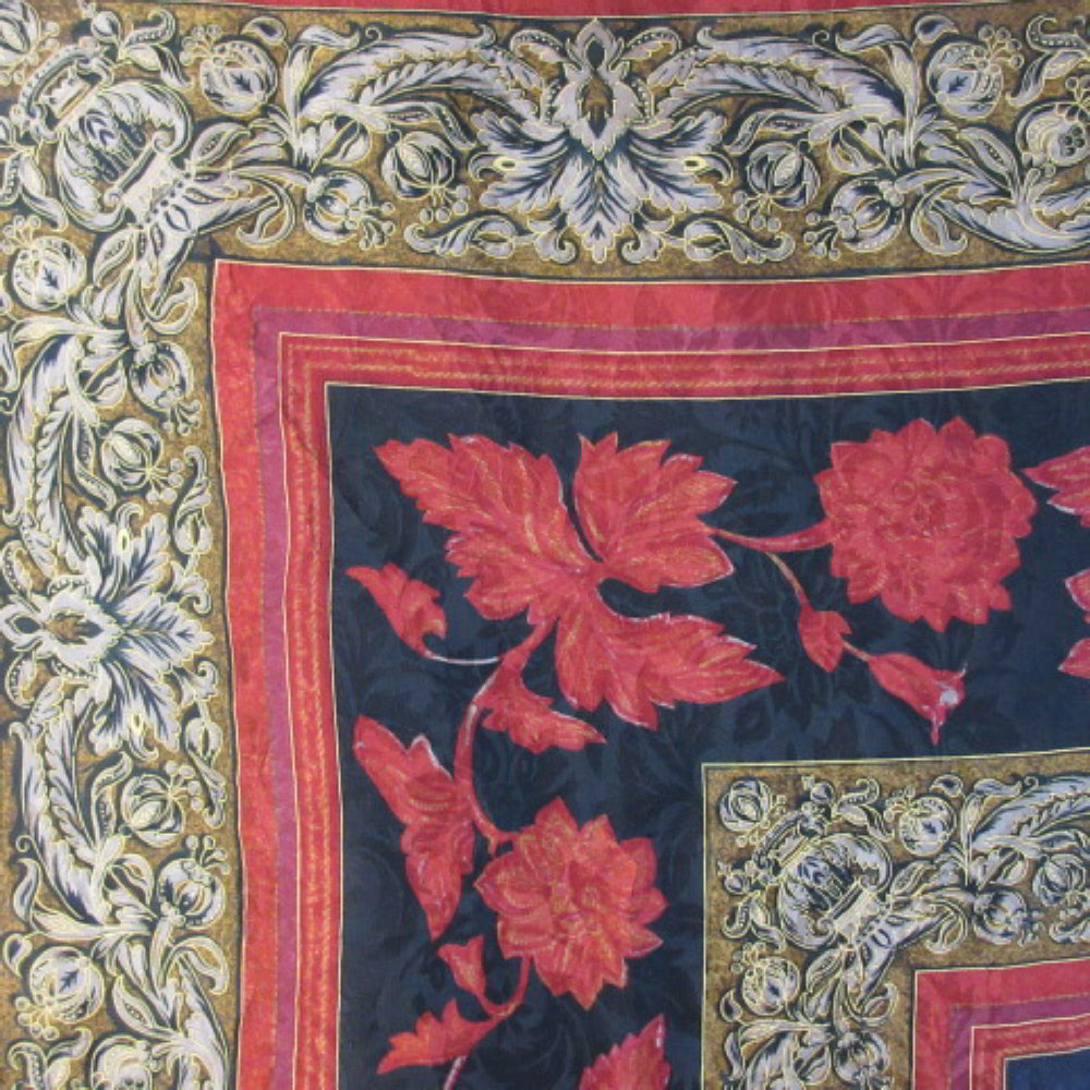 ELLEN TRACY Designer Silk Scarf - Square - 1910