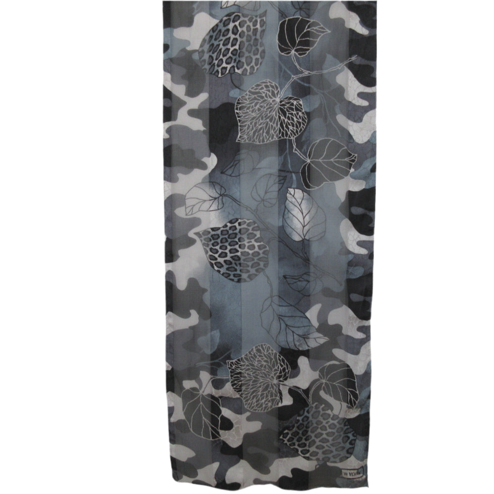 Jones New York Leaves Silk Scarf - Long - 5408