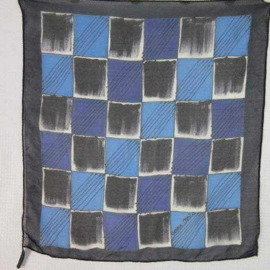 Robert Daskal Designer Silk Scarf - Square - 2008