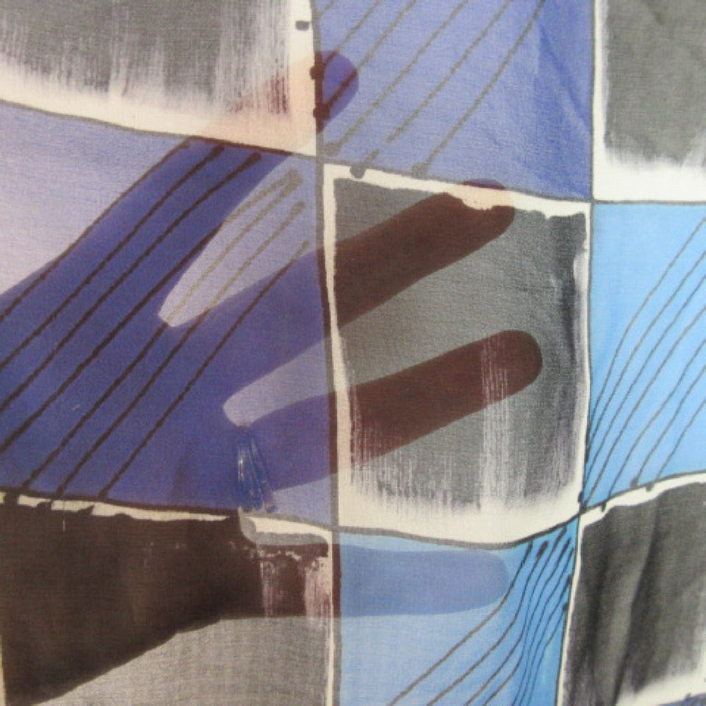Robert Daskal Designer Silk Scarf - Square - 2008