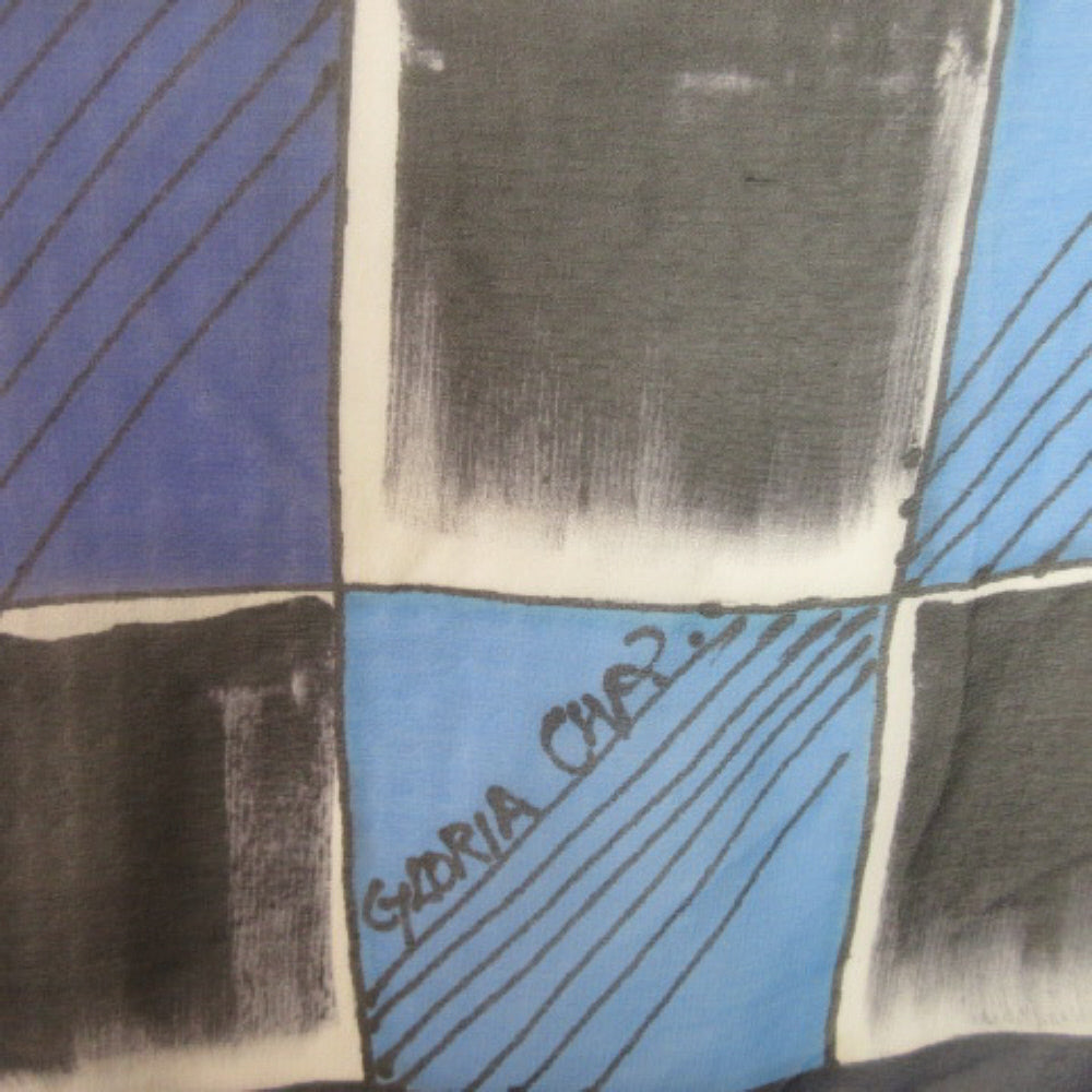 Robert Daskal Designer Silk Scarf - Square - 2008
