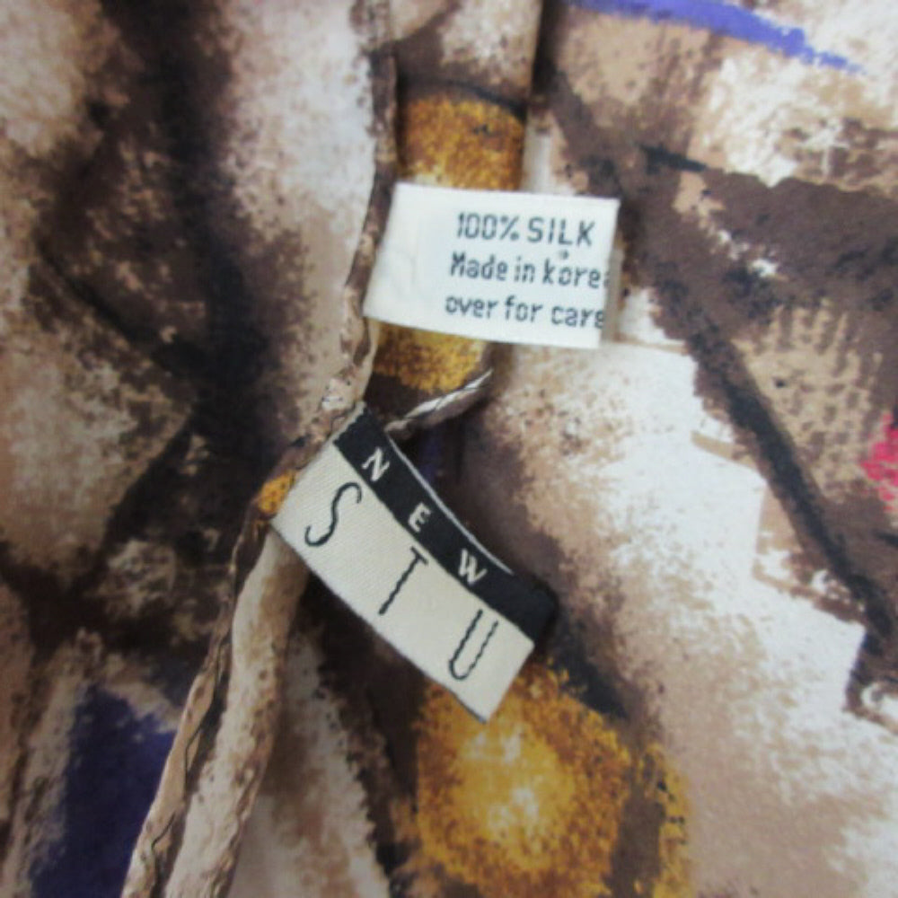 New York Studio Silk Scarf - Long - 2167