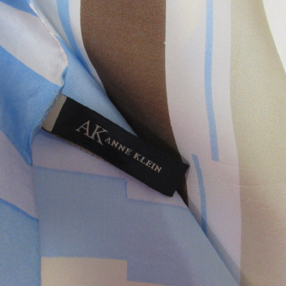 Anne Klein Geometric Silk Scarf - Long - 2236