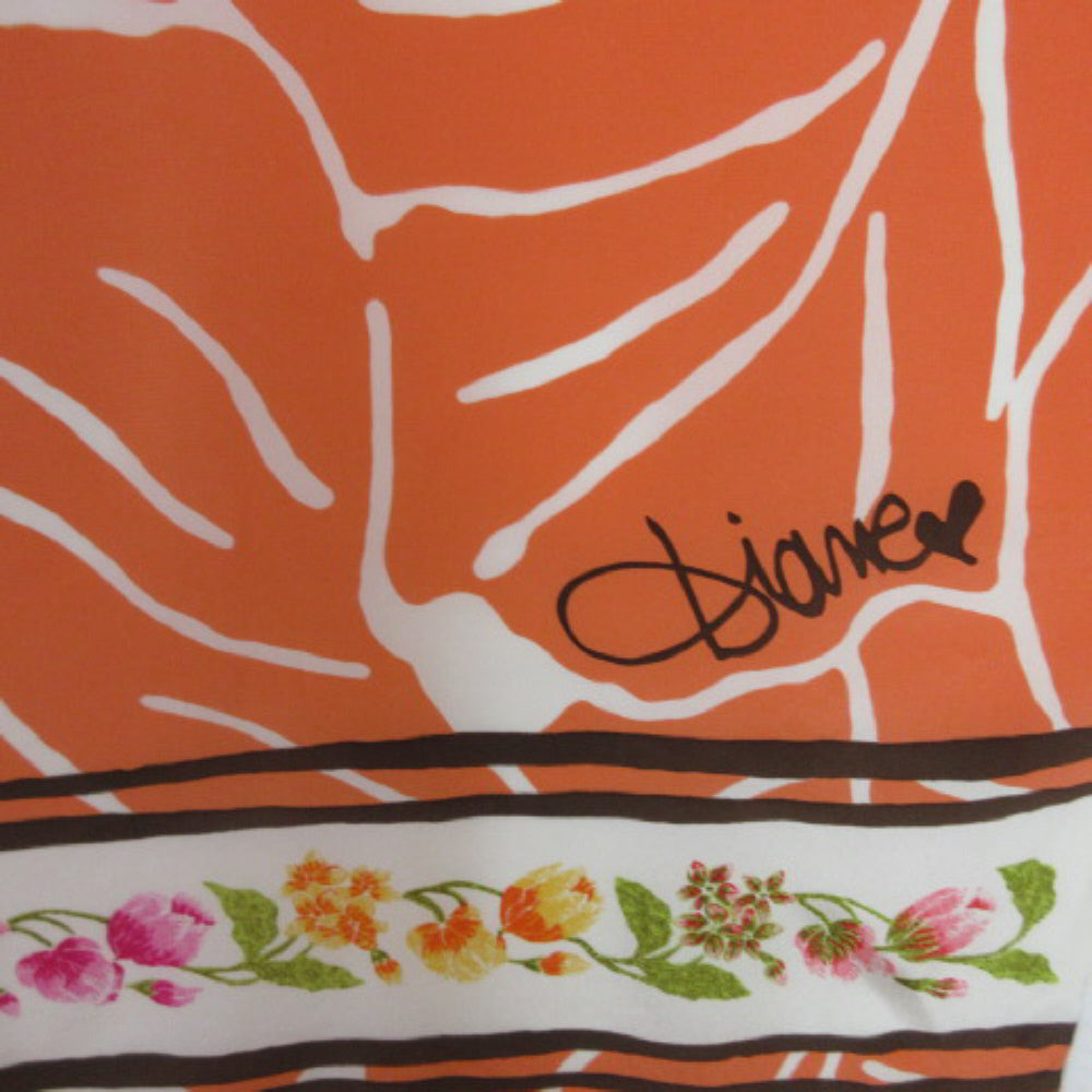Diane Von Furstenberg Designer Silk Scarf - Long - 2240