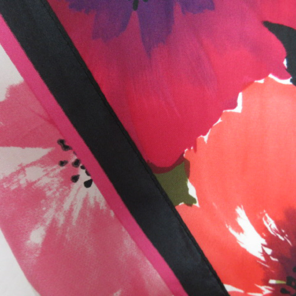 Adrienne Landau Floral Silk Scarf - Long - 2246