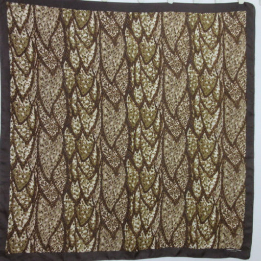 Adrienne Landau Designer Silk Scarf - Square - 2367