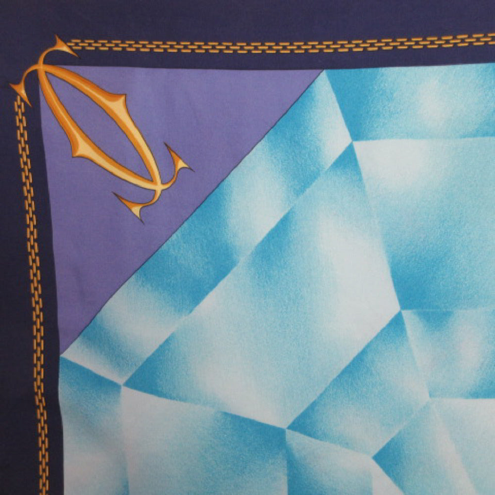 MUST DE CARTIER Designer Silk Scarf Square - 2369