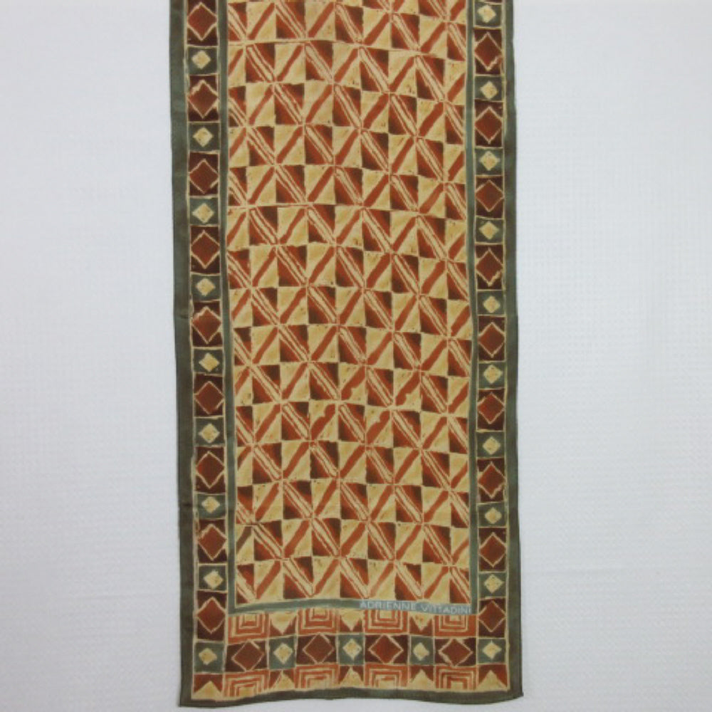 Adrienne Vittadini Silk Scarf - Long - 2379