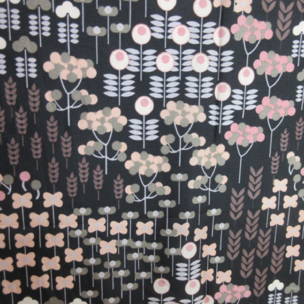 Fraas Silk Scarf - Square Handkerchief Floral - 2391