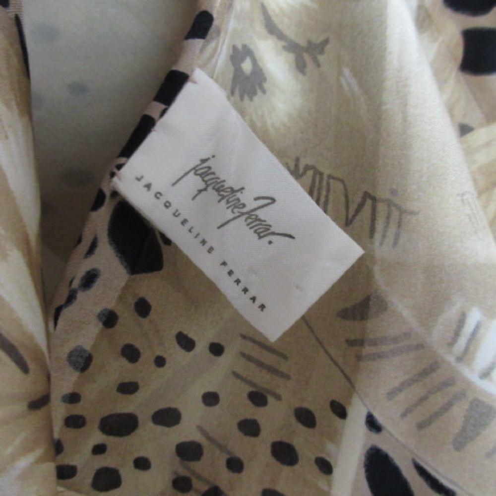 Jacqueline Ferrar Silk Scarf - Long Animal Print - 2418
