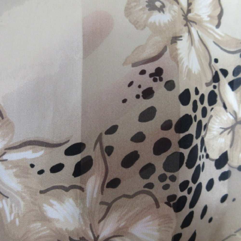 Jacqueline Ferrar Silk Scarf - Long Animal Print - 2418