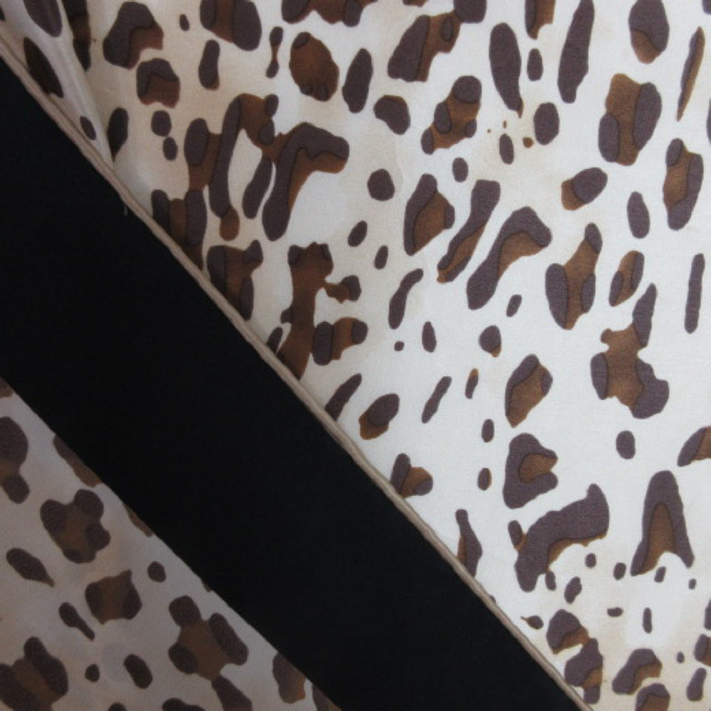 Stunning Silk Scarf - Square Animal Print - 2466