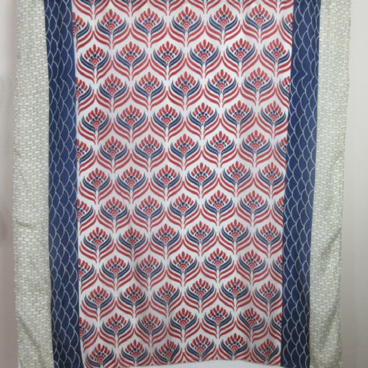Michael Stars Silk Scarf - Long Abstract - 2486