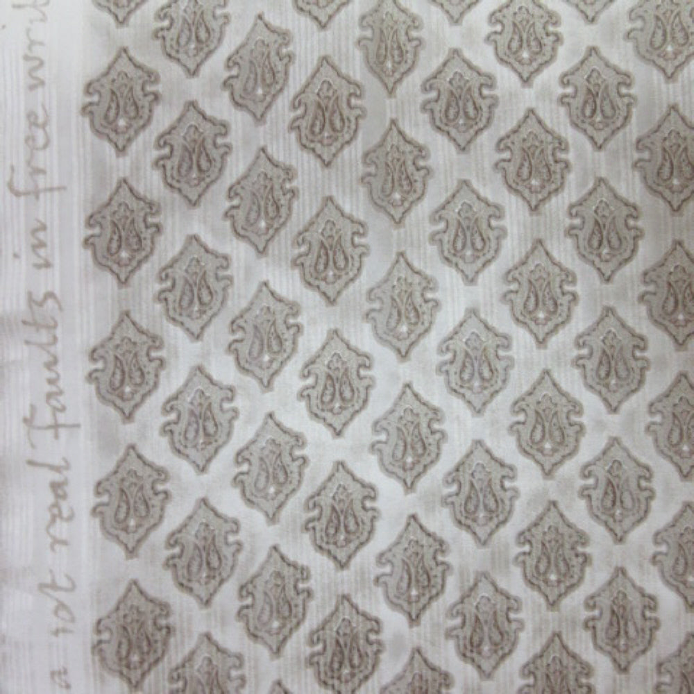 Anne Klein Silk Scarf - Long Poetry - 2493