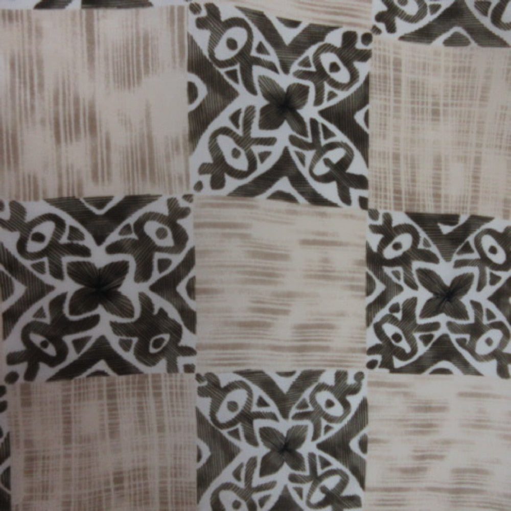 Echo Vintage Silk Scarf - Long Abstract 2495