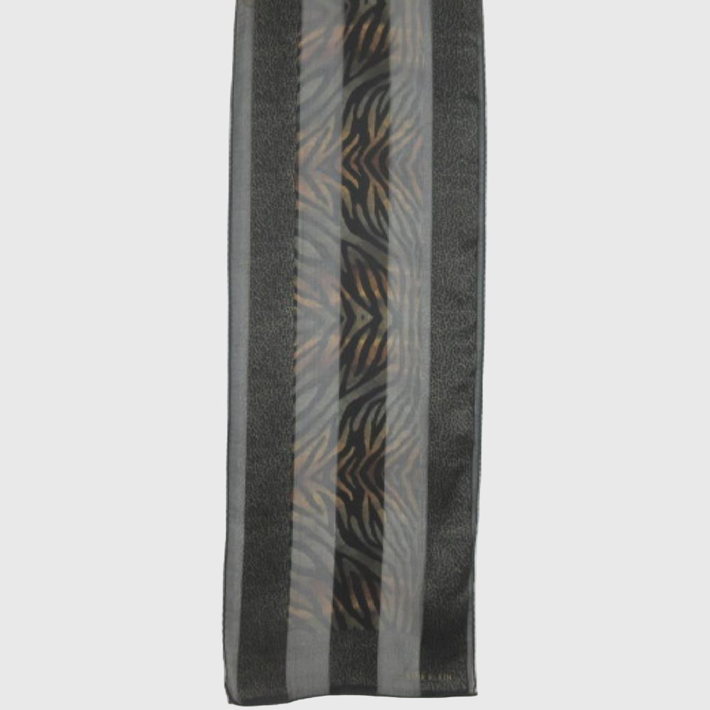 Anne Klein Silk Scarf - Long Animal Print - 2523