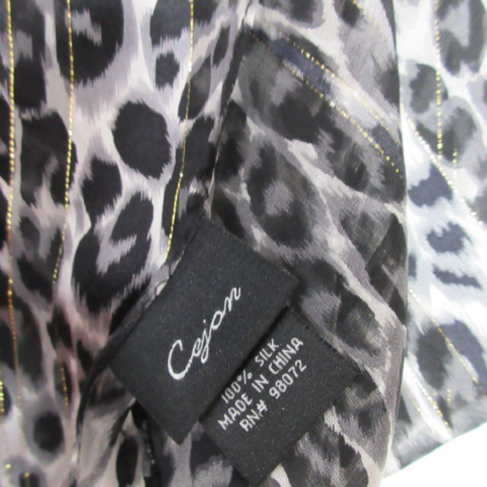 Cejon Designer Silk Scarf - Long 2533