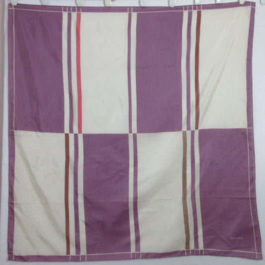 Echo Cotton/Silk Scarf - Square Geometric 2546