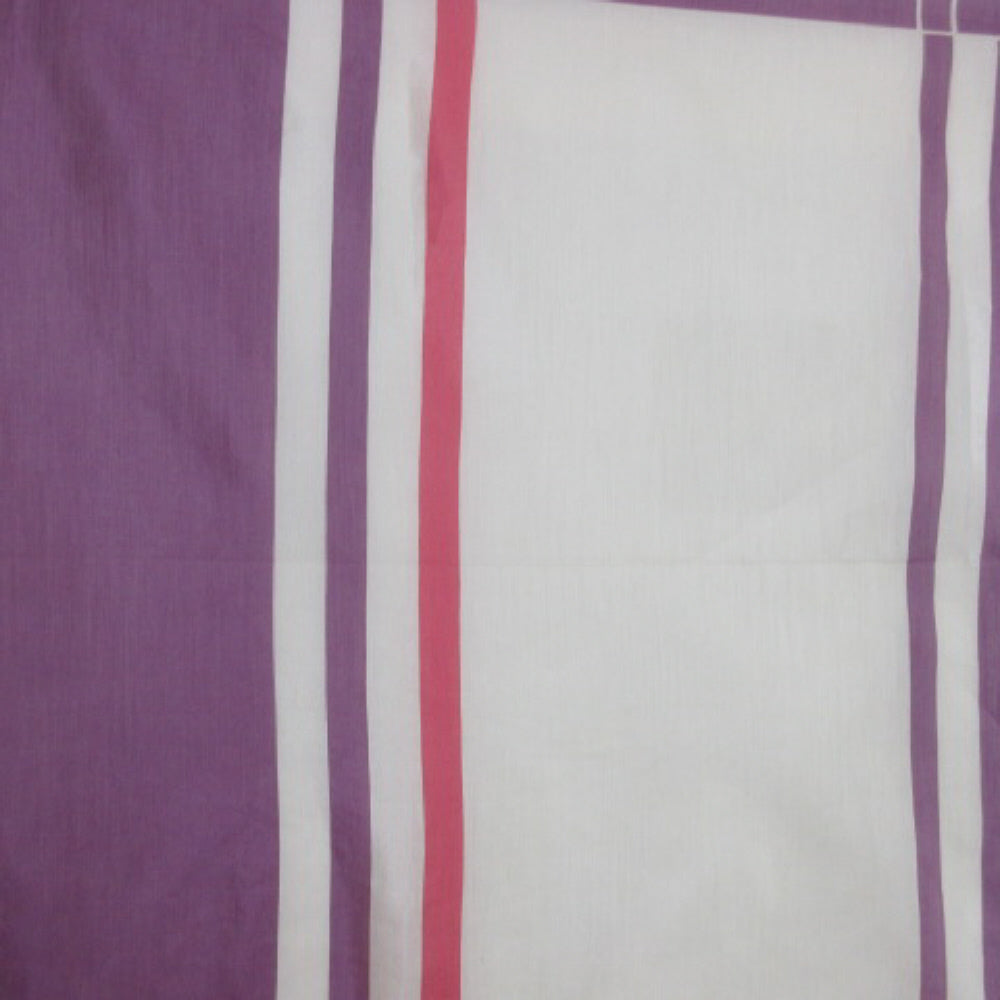 Echo Cotton/Silk Scarf - Square Geometric 2546