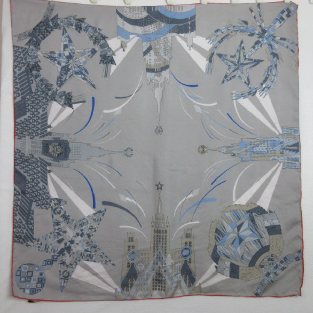Olganikich Art Silk Scarf - Square - 2555
