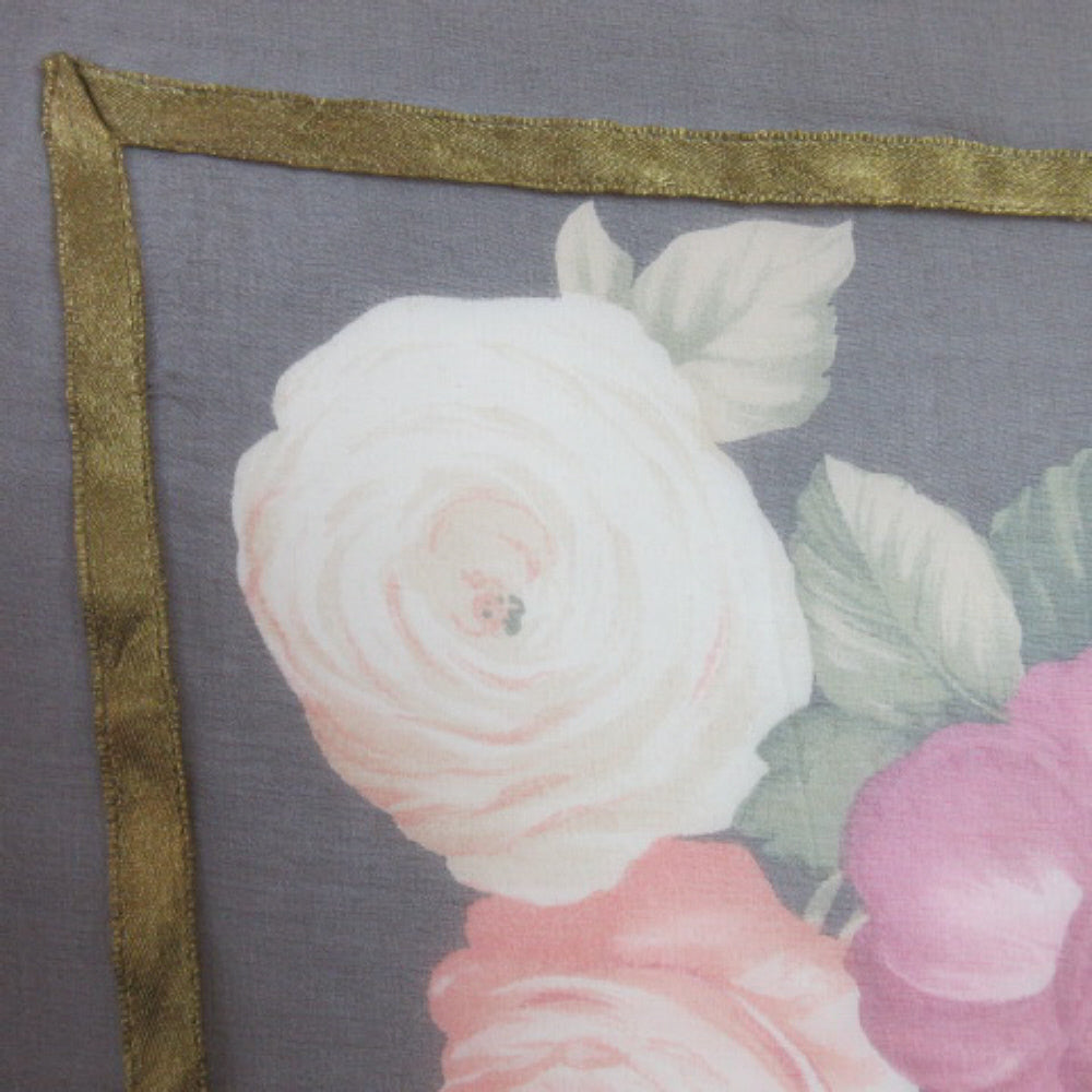 Echo Silk Scarf - Square Floral 2556