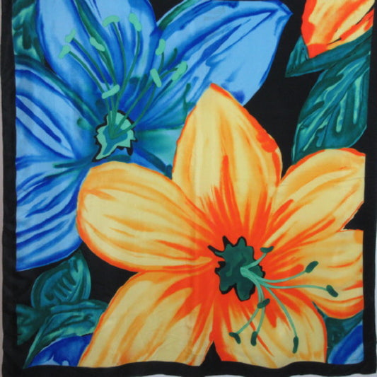 GINNIE JOHANSEN Designer Silk Scarf Square - 2559