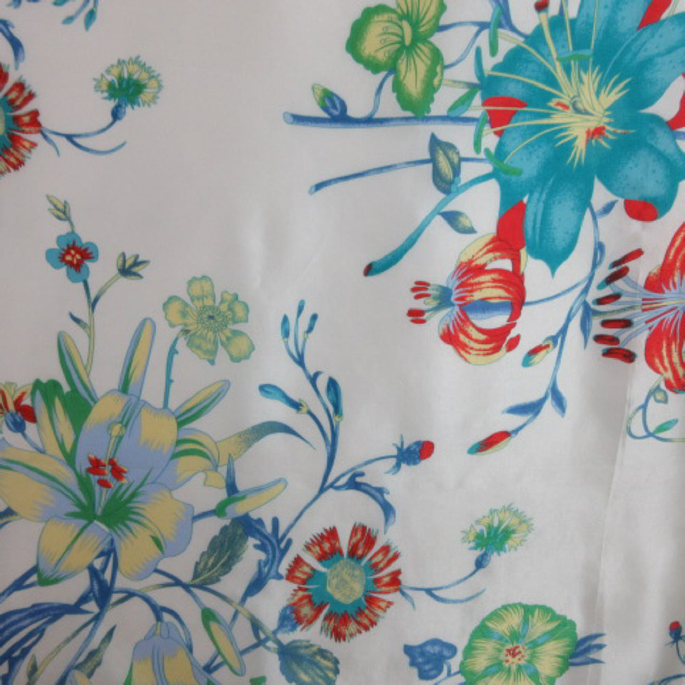 Fistula Foundation Silk Scarf - Square Floral 2574