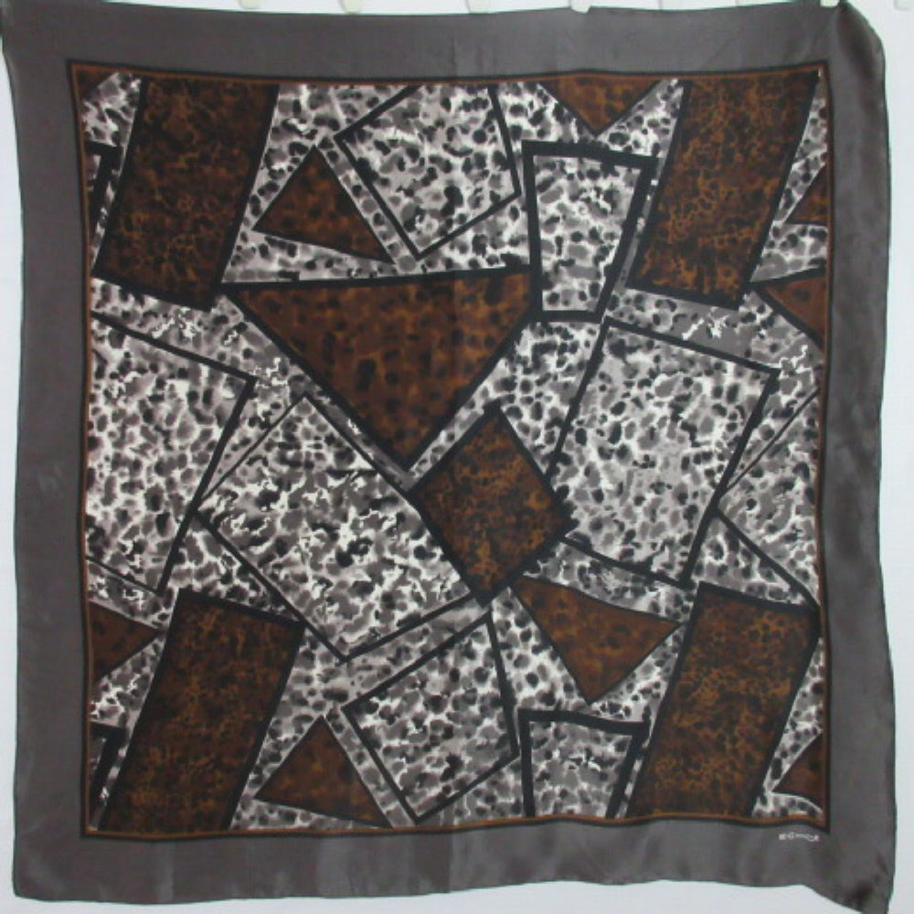 Echo Animal Print Silk Scarf - Square 2610